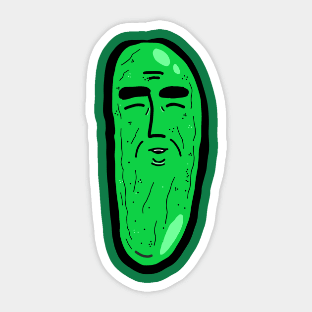 Pickle Sticker by Dwarf's forge